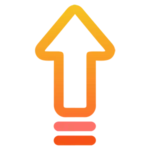 Orange Gradient Up Arrow featured image