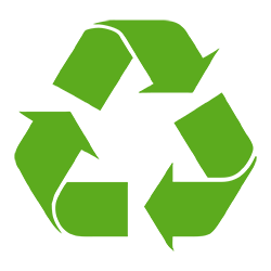 Green Recycling Symbol PNG