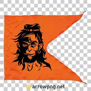 Lord Hanuman on Flag Featured Image