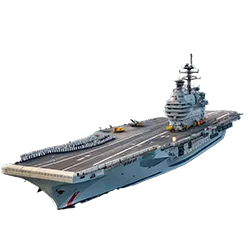 INS Vikrant Aircraft Carrier PNG Transparent Background