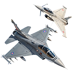Rafale vs F-16 – Fighter Jet Comparison ImageSide by Side