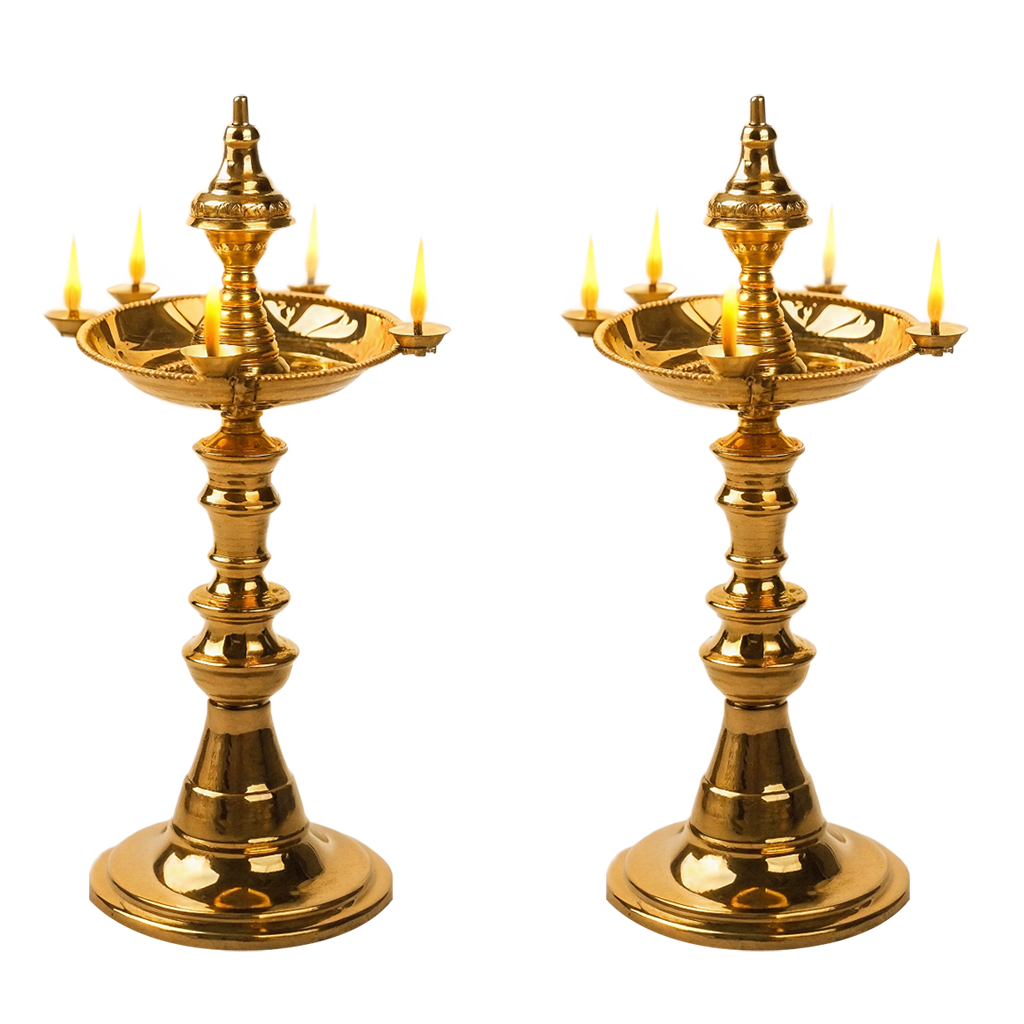 Traditional Indian Samai PNG with Transparent Background