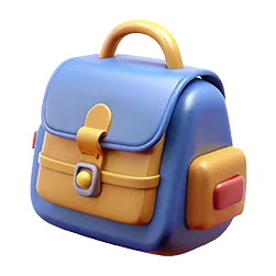 Featured 3D school bag for kids design