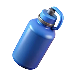 Featured school water bottle PNG graphic
