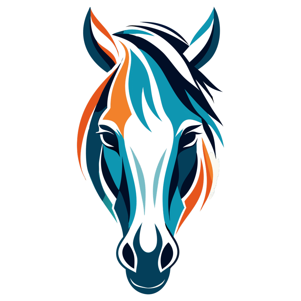 Horse PNG illustration with transparent background