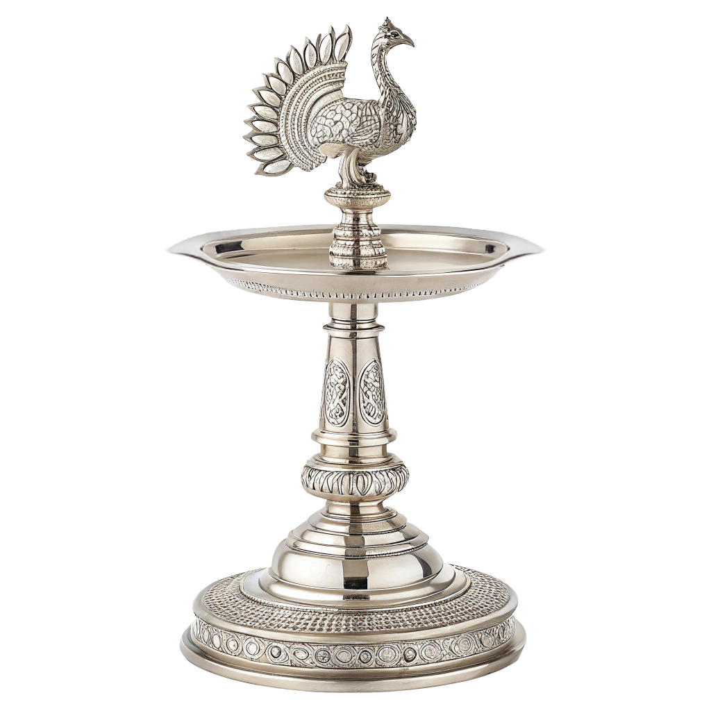 Silver Samai PNG with Transparent Background