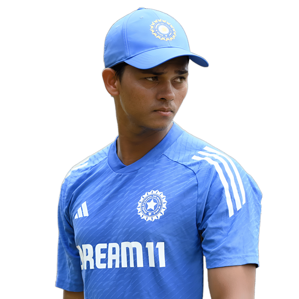 Yashasvi Jaiswal PNG image with transparent background