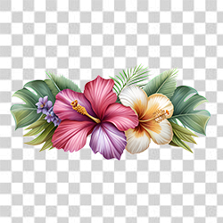 Devotional Jaswand flower with Durva grass for Ganesh Chaturthi