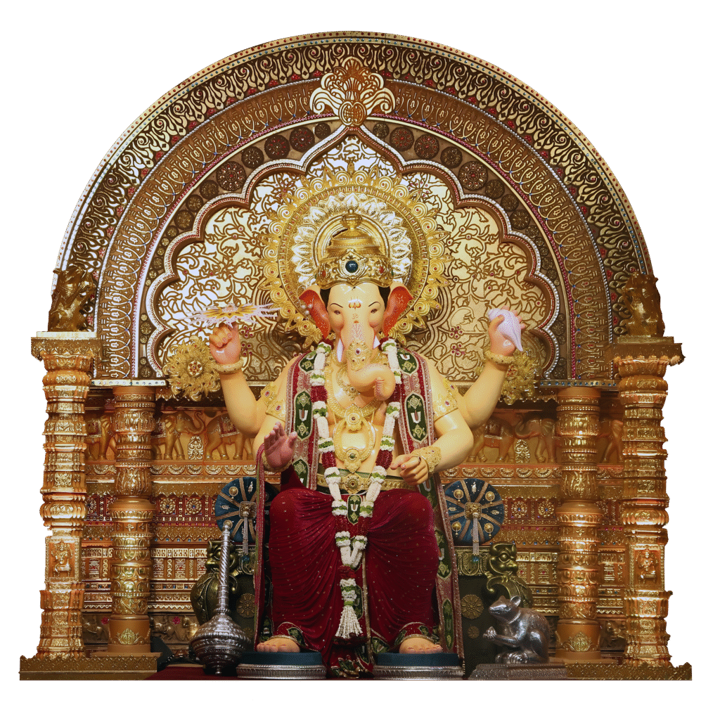 Lalbaugcha Raja 2025 first look PNG download