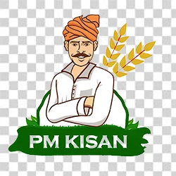PM Kisan logo transparent PNG for farmer scheme