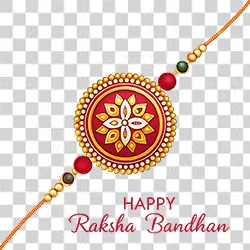 Elegant Rakhi Designs PNG for Raksha Bandhan greetings