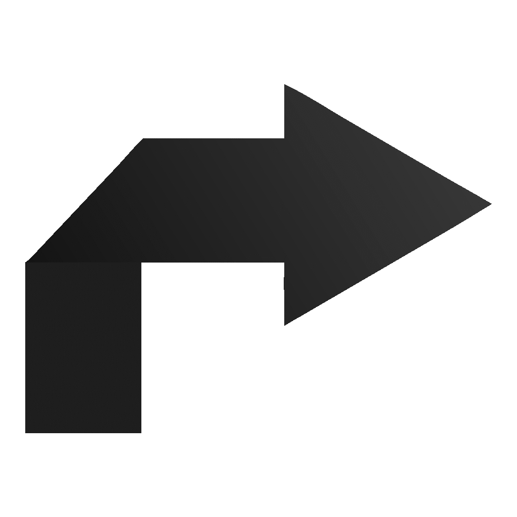 Right Turn Arrow PNG Download – Navigation Sign
