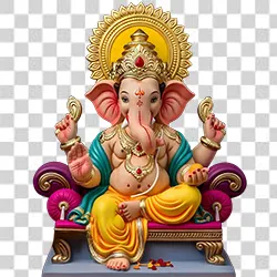 Shri Ganesh PNG HD Transparent Background