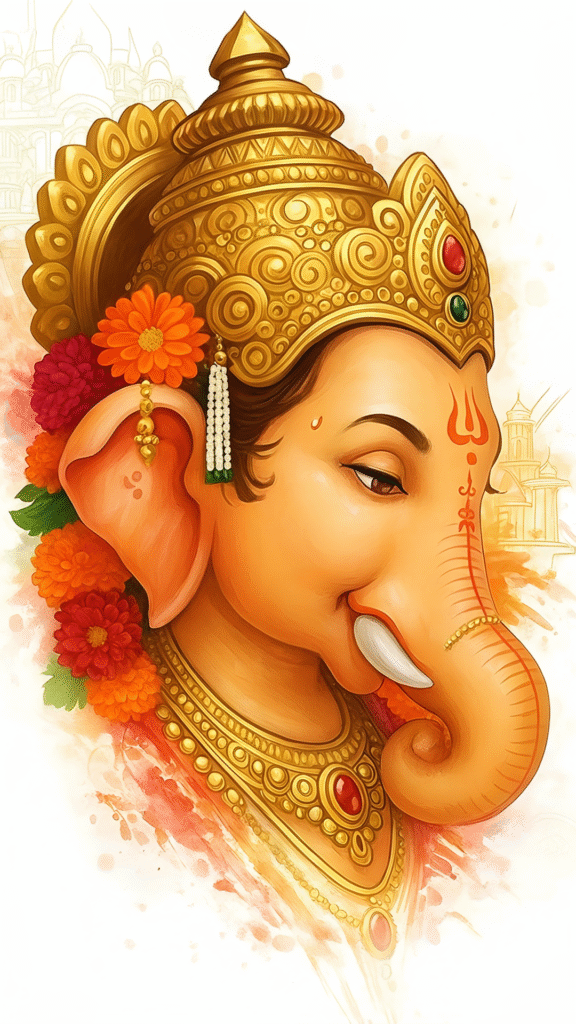 Ganpati HD Wallpapers 1920x1080 Free Download for Mobile