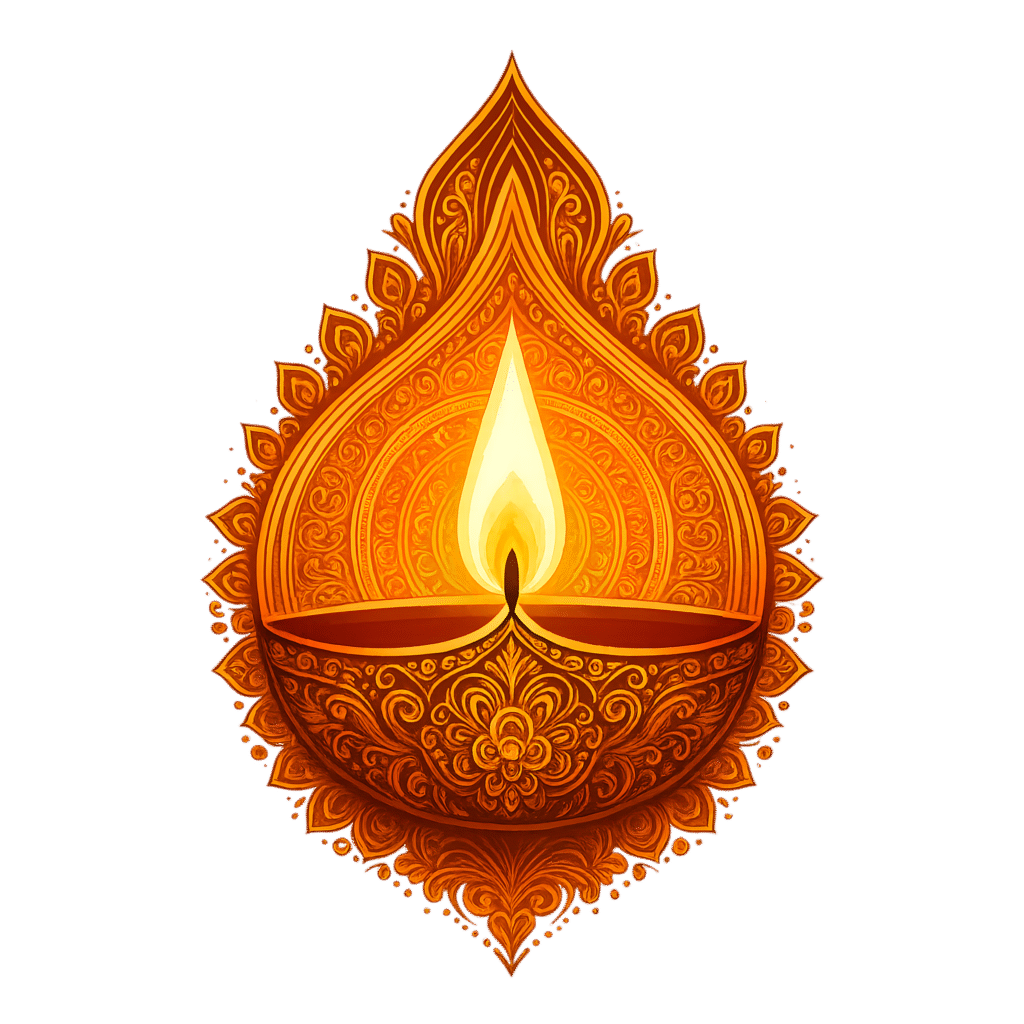 Diya Jyot PNG Transparent Background for Download