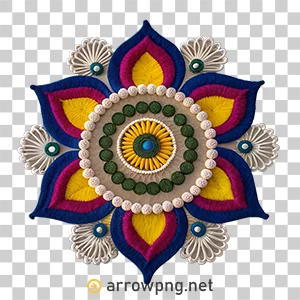 Easy and Beautiful Rangoli Design for Diwali