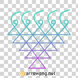 Saraswati Chinh Symbol – Spiritual Hindu Art Design
