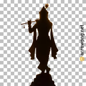 Divine Shree Krishna transparent PNG for designers
