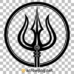 Trishul PNG for Photoshop transparent background