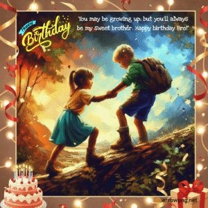 10 Best Chote Bhai Ko Birthday Wish in English | Heartfelt Messages 11 Heartfelt birthday wish for little brother.