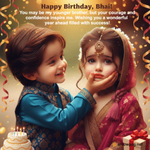10 Best Chote Bhai Ko Birthday Wish in English | Heartfelt Messages 8 Happy Birthday Bhai Kids Greeting