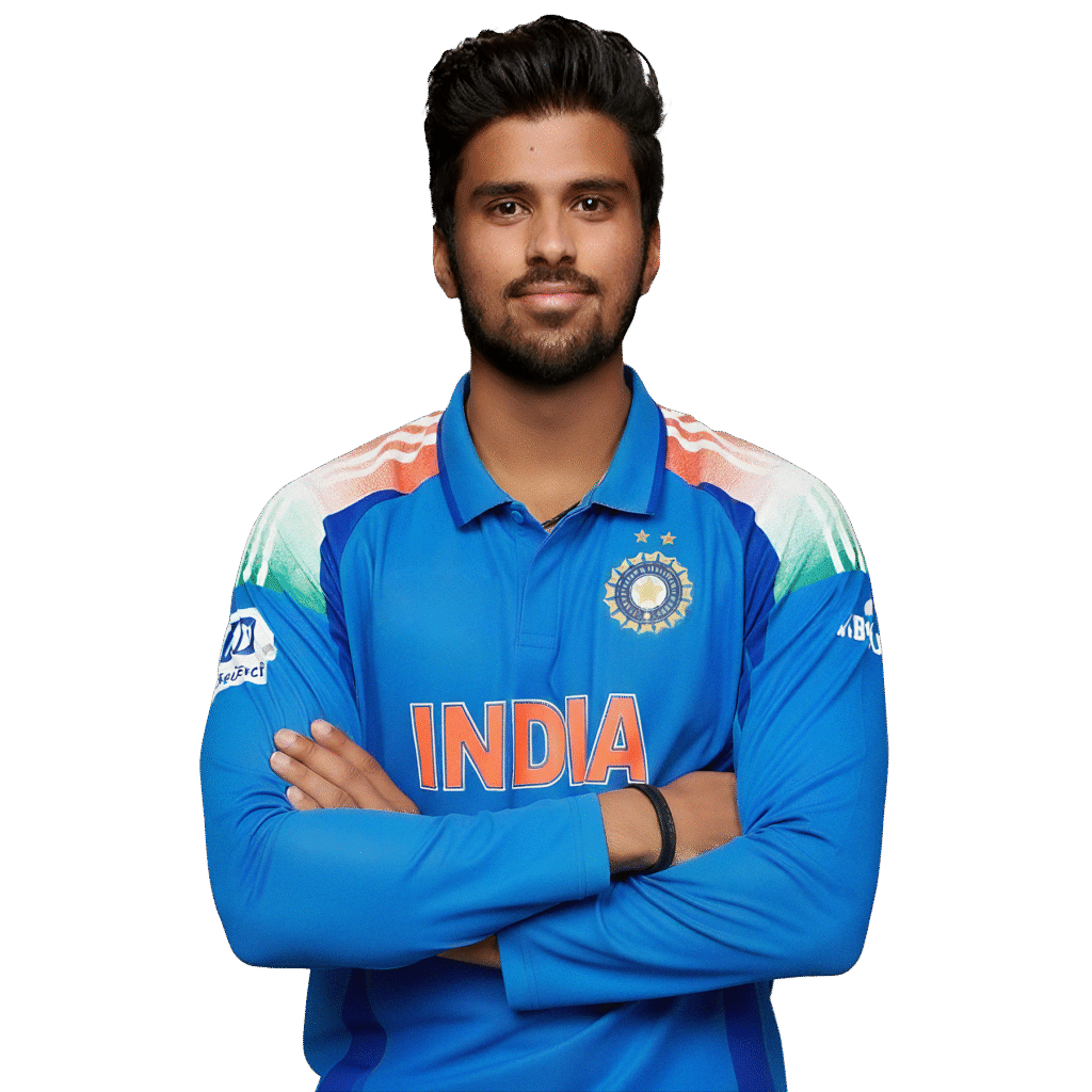 Washington Sundar PNG Download Image