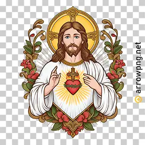 Home 2 Spiritual Jesus clipart png for religious designs
