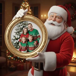 Customize Santa Claus Greeting Card Online