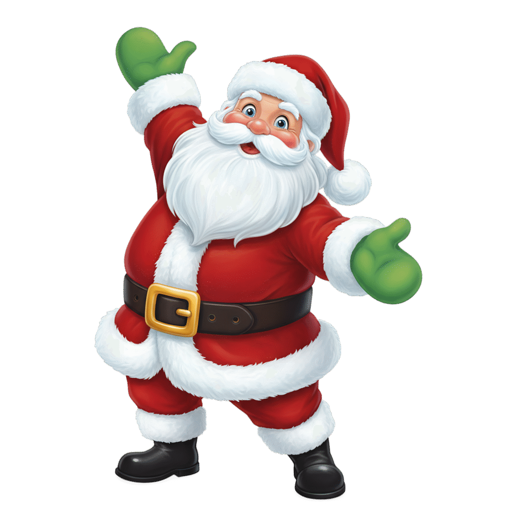 Santa Claus transparent background PNG