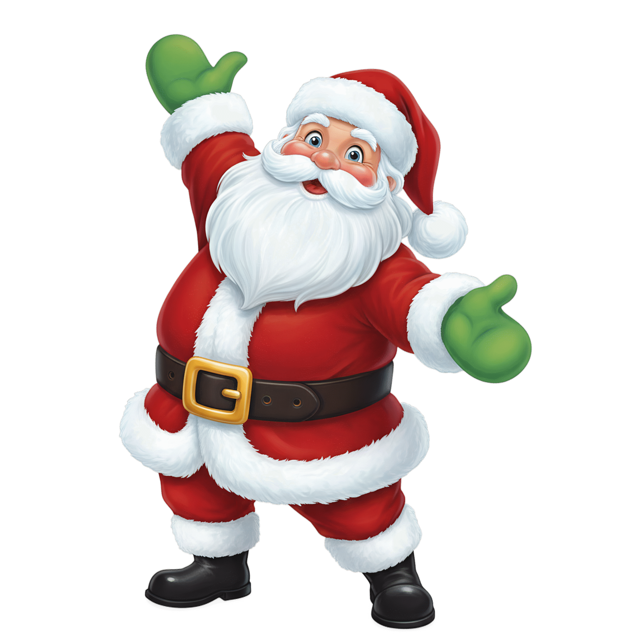 Translucent Santa Santa Claus Transparent Background PNG Free Download | Arrow PNG