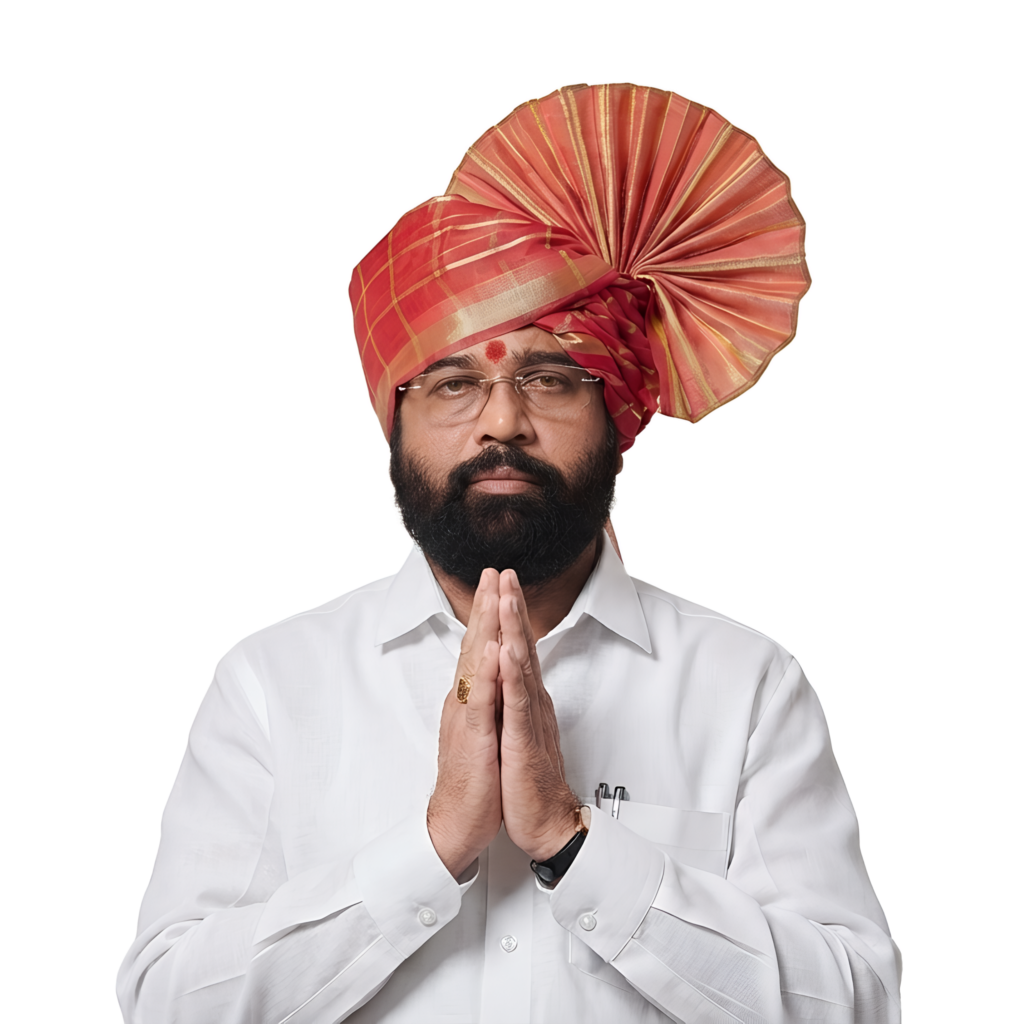 Eknath Shinde PNG Photo with traditional namaste pose